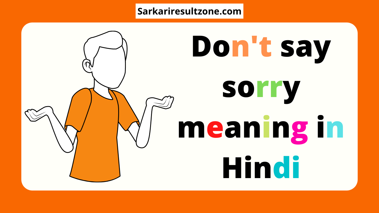 How to Say Sorry in Hindi